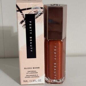 Fenty Beauty By Rianna Gloss Bomb Lip Luminizer ~ Fenty Glow 01 ~ 0.3 oz BNIB